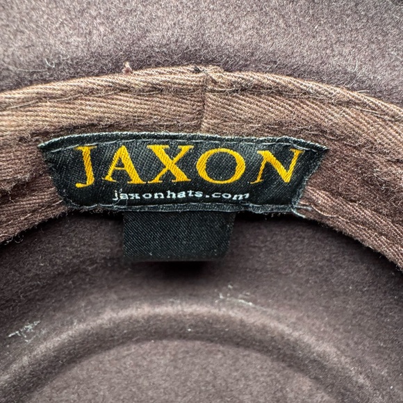 Jaxon Brown Wool Short Brim Men’s Hat - Picture 6 of 8